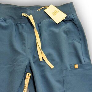 #11 NEW FIGS Yola Scrub Pants Large Royal Blue